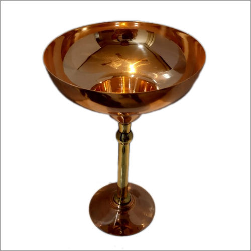 Modern High Quality Copper Goblet Glass