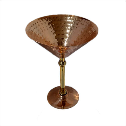 Copper Goblet Glass