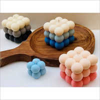 Multicolor Bubble Candle