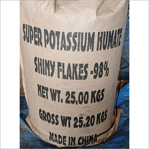 Potassium Humate Shiny Flakes 98%