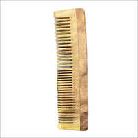 Neem Wood Comb - 10 Inch, Brown Box Packaging | Antique Style, Polished Finish, Herbal Benefits