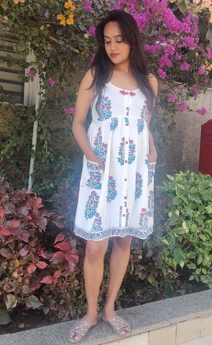 Block Printed Dress