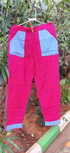 Pink Chevron Pant