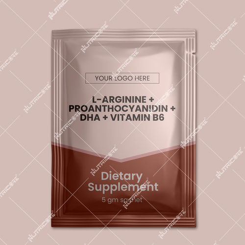L-arginine DHA Vitamin B6 Sachet By NUTRICORE BIOSCIENCES PVT. LTD.