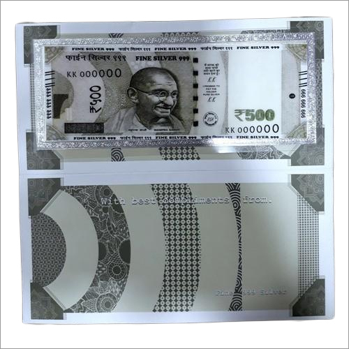 500 Silver Currency By KAMBA ARTS