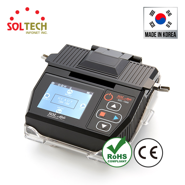 Field Fusion splicing FTTH drop cable repair solution SOLMATE