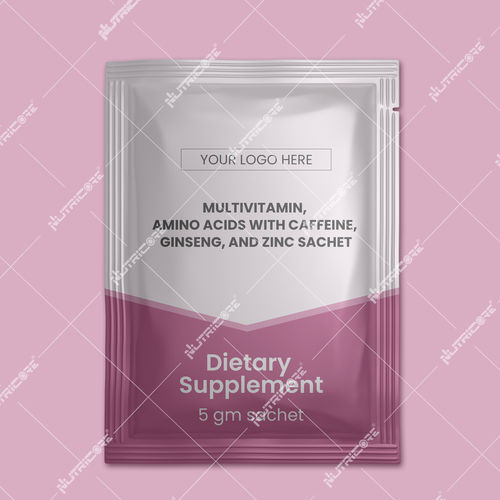 Multivitamin, Amino Acids With Caffeine, Ginseng, And Zinc Sachet