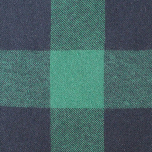 Gots Certified Plaid Design Flannel Fabrics - Color: As Per Buyer Requirement