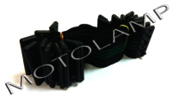 Bus Seat Bottle Holder - Elastic Fabric Material, Black Color | Ideal For Automotive Use, Designed For Buses And Trucks