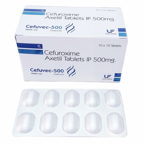 CEFUROXIME AXETIL 500MG TABLETS