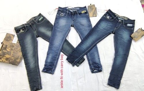 Mens Ankle Length Jeans