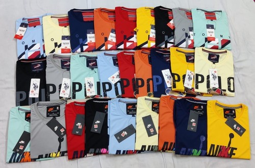 Multi Brand Mens Pc Cotton T shirts