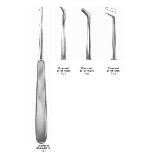 Chompret Instruments - Surgical Steel, 12-15cm, Mirror Polish | Precision Cutting, Ergonomic Grip, Autoclavable
