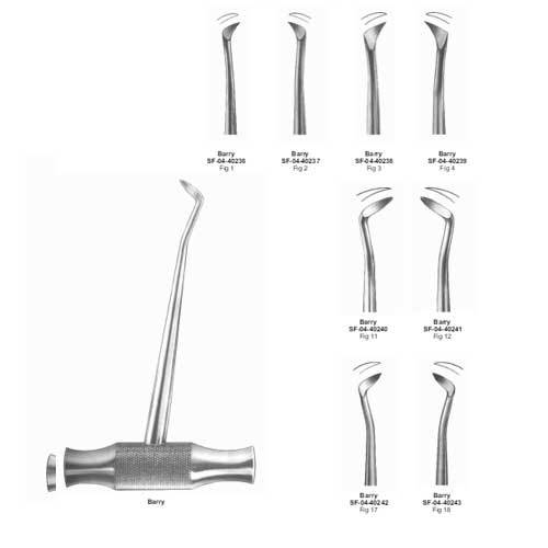 Barry Instruments - Stainless Steel, Multiple Sizes | Double Ended Handle, Sharp Tips, Ergonomic Design, Autoclavable