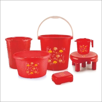Plastic Bathroom Set