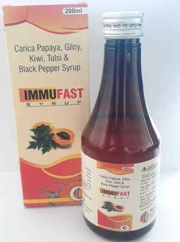 Caricapapaya 100mg+giloy 10mg+kiwi 25mg+tulsi 5mg+black Paper 10mg