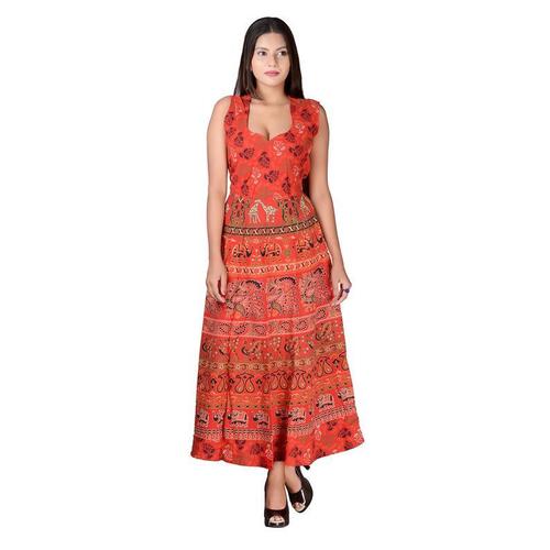 Multi Rajasthani Maxi Dress