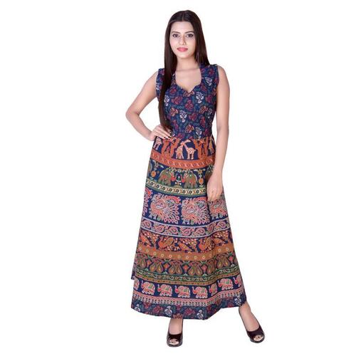 Beautiful Indian Vintage Handmade Long Dress