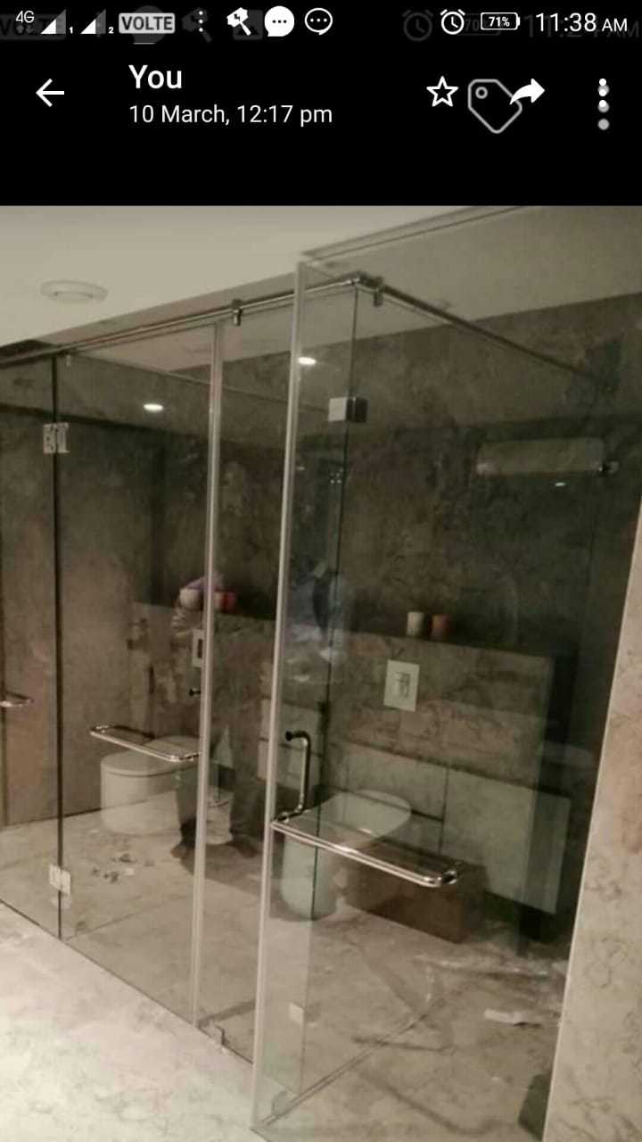 Fancy Shower Glass Enclosure