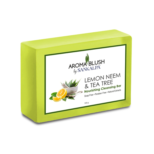Lemon Neem And Tea Tree Soap By Glowing Gardenia Essentials Pvt. Ltd.