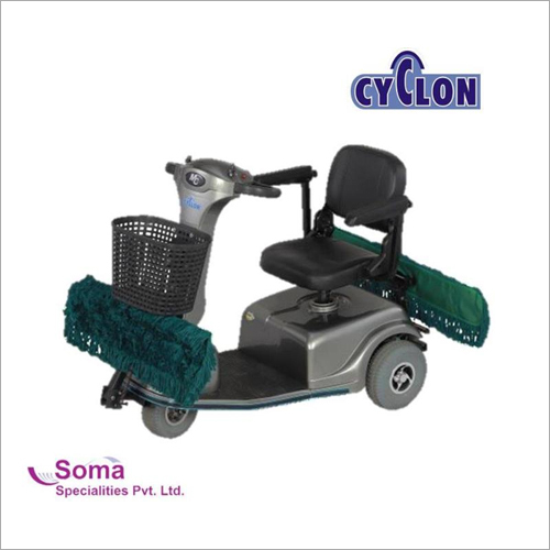 Industrial Scooter Mopping Machine