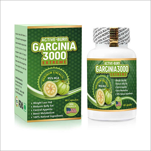 Active Burn Garcinia 3000 Extreme Weight Loss Capsules