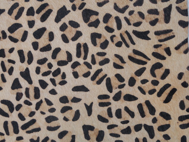 Leopard Print Leather