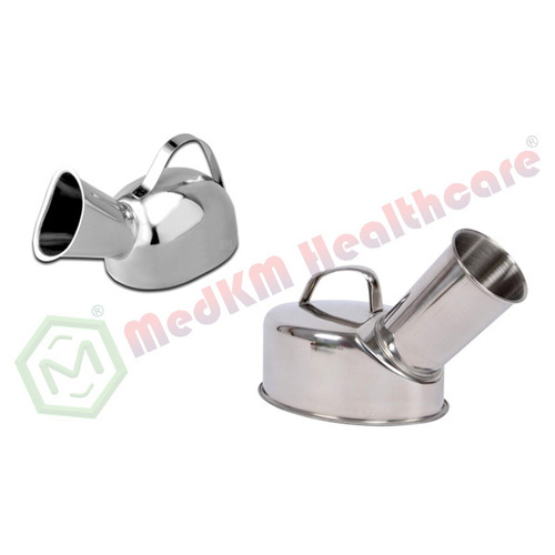 SS Male Female Urinal Pot By MEDKM HEALTHCARE