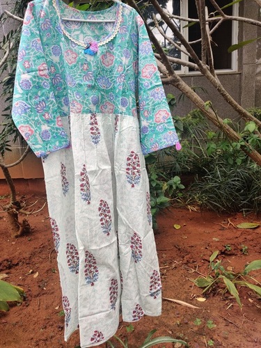 Floral Print Kurta