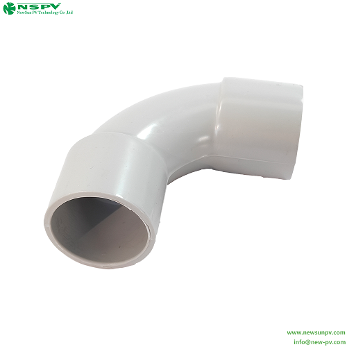 Solid PVC 25mm Elbow PVC Fittings PVC 90 Degree Elbow