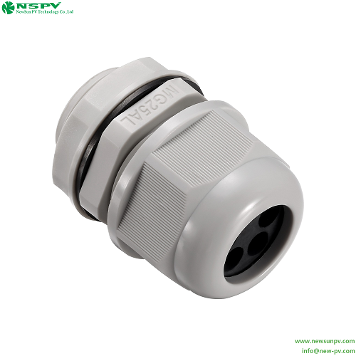 Conduit Cable Gland Types Plain Screwed Adaptor Nylon Flexible m20 Cable Gland 50mm