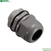 Conduit Cable Gland Types Plain Screwed Adaptor Nylon Flexible m20 Cable Gland 50mm