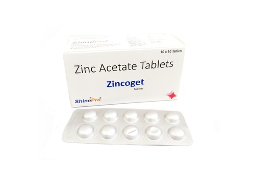 Zinc Acetate Tablets 50 Mg