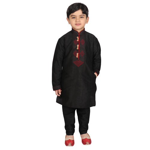 Pure Silk Churidar Kurta Set