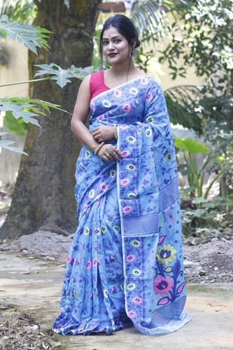 Handloom Jamdani Saree