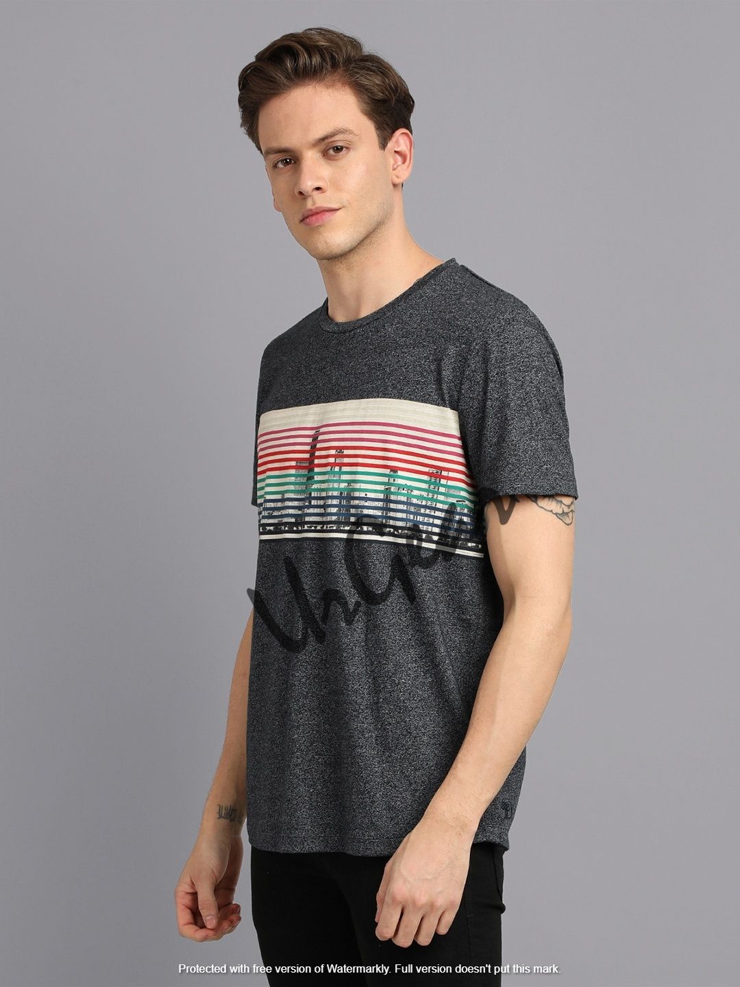 Men Round Neck T-Shirt