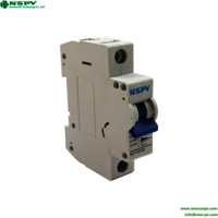NSPV DC Miniature Circuit Breaker 1P 2P 3P 4P High Breaking Capacity MCB Circuit Breaker