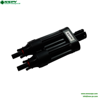IP68 Waterproof  TUV Certified Solar Branch Fuse Connectors 1500V PV Fuse Connectors For Solar Energy System