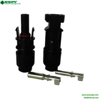 Popular Pv4 Waterproof TUV Solar Cable Connector compatible with mc4 IP67 1000vdc