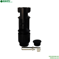Popular Pv4 Waterproof TUV Solar Cable Connector compatible with mc4 IP67 1000vdc