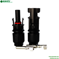 Popular Pv4 Waterproof TUV Solar Cable Connector compatible with mc4 IP67 1000vdc