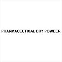 Pharmaceutical Dry Powder