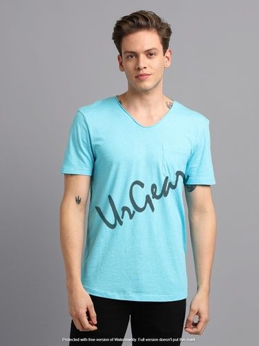 Mens V Neck T-shirt