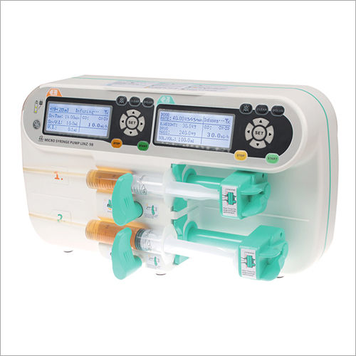 Double Channel Linz-9a Micro Syringe Pump