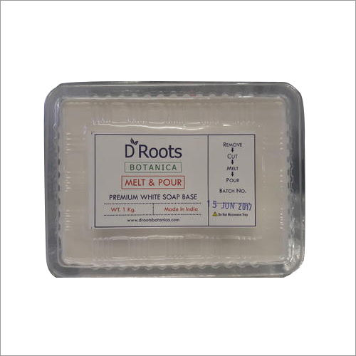 D Roots Botanica Premium Ultra Clear Soap Base Melt & Pour Natural