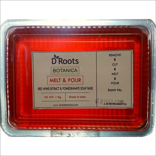 D Roots Botanica Extract And Pomegranate Soap Base