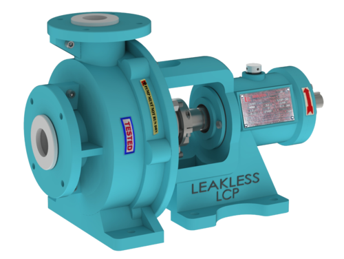 Industrial Pvdf Centrifugal Pump - Color: Blue