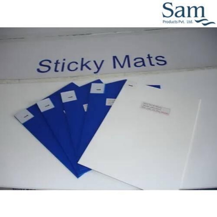 Clean Room Sticky Mat - Low Density Polymeric Sheet Material, Abrasion Resistant , Anti-Static for Industrial Use