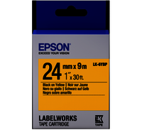 LK-6YBP 24MM B/Y Label Tape