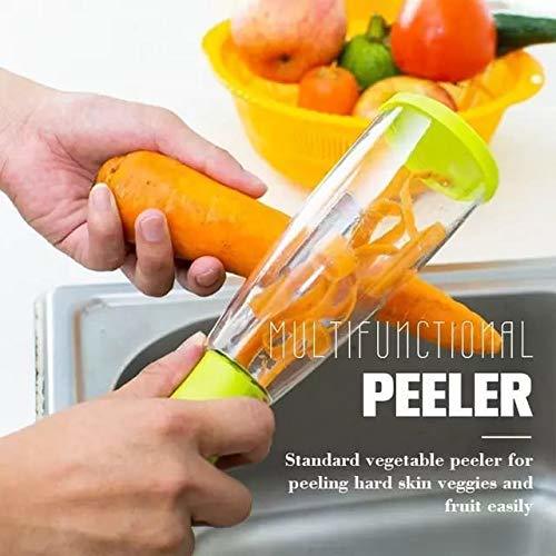 Peeler with Container